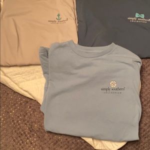 Three super cute simply southern t-shirts